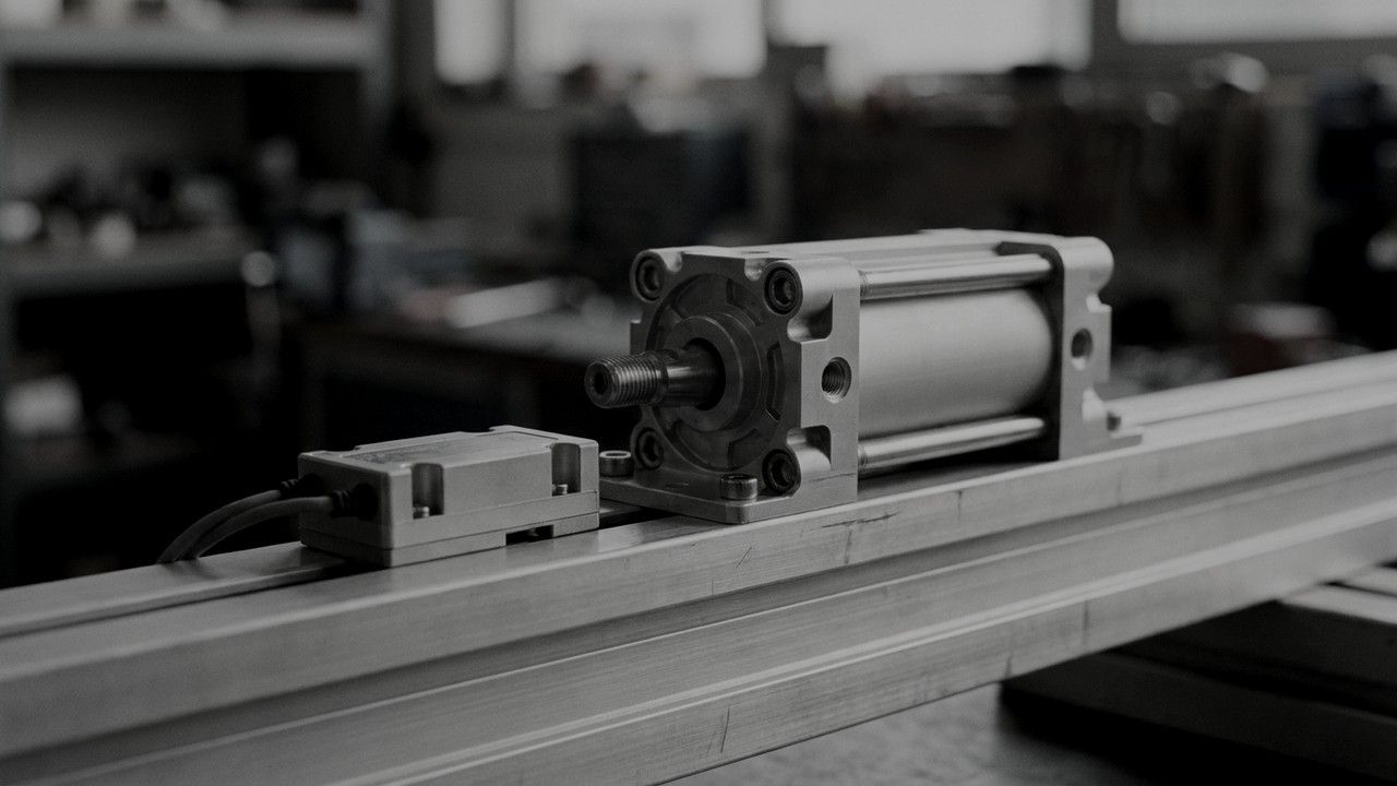 A precision pneumatic actuator and sensor module